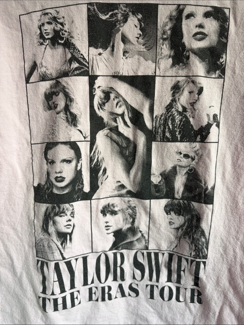 Taylor Swift Light Pink Eras Tour 2023-2024 Tour Tee - Small - Picture 2 of 5